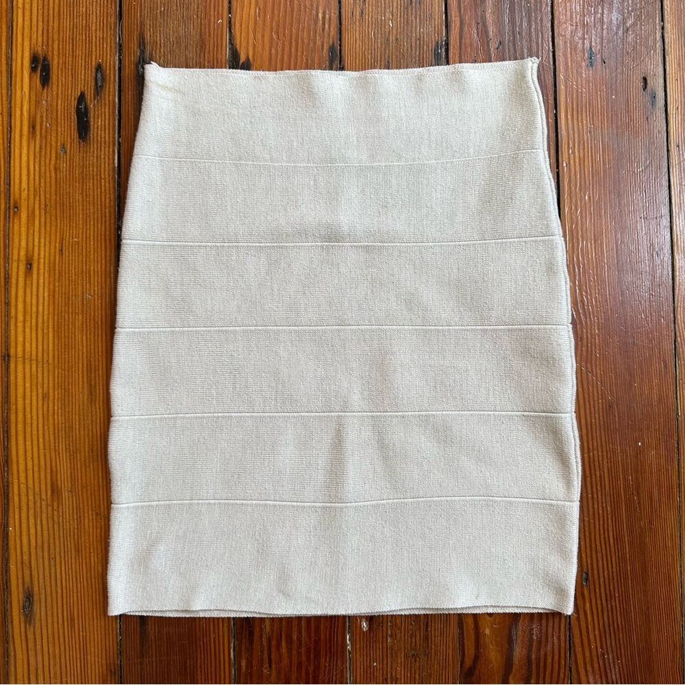 Vintage 00s Poof Couture bandage skirt Small